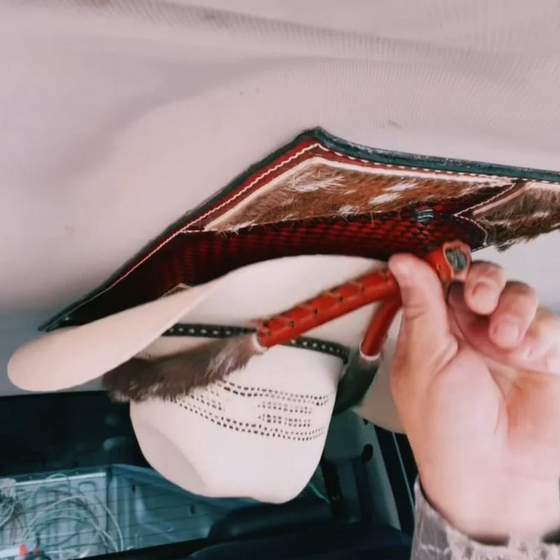 ๐ฎ๐ค Western Leather Visor Organizer