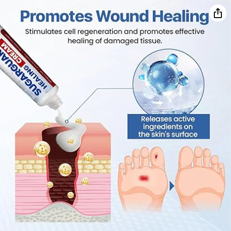 Heal Faster: Soothe pain, fight infections, and speed up healing for diabetic wounds anywhere!