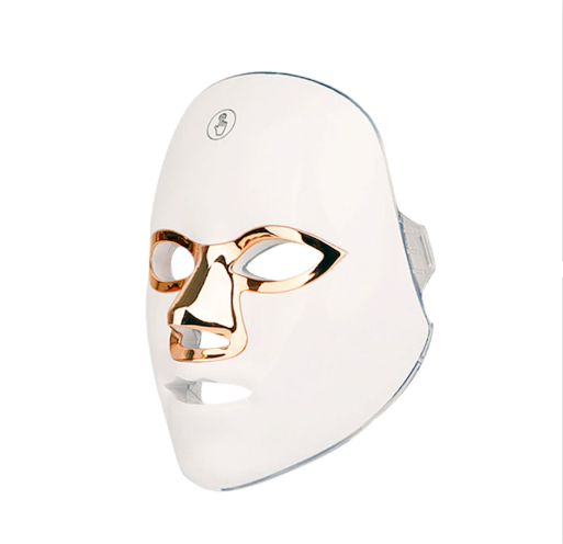 LUVISTI Red Light Therapy Mask For Face,LED Face Mask For Skin Care, 7-1 Colors Portable Red Light Face Mask