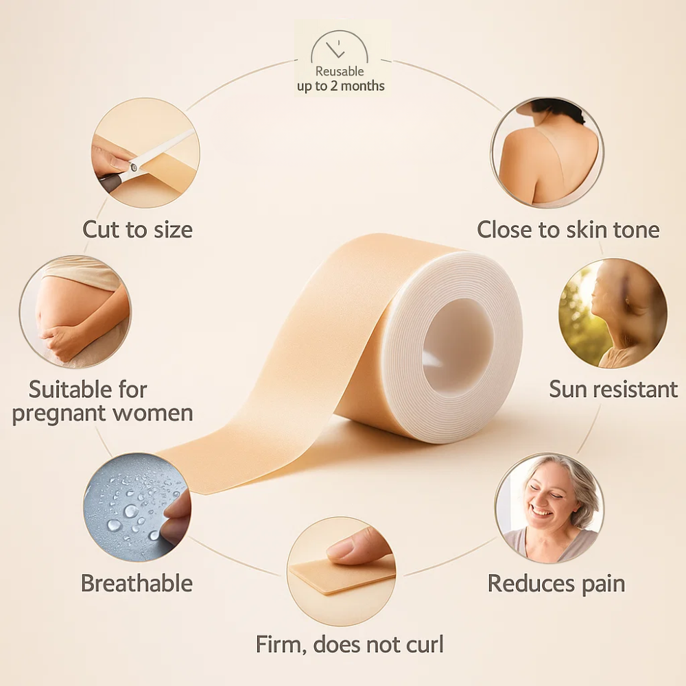 Silicone Scar Sheet Roll - Remove Scars and Bring Back Your Confidence