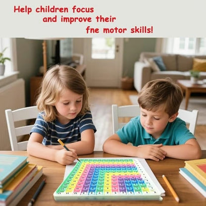 🎯12x12 Multiplication Table Board Game – Portable Math Practice and Learning Toy for Kids