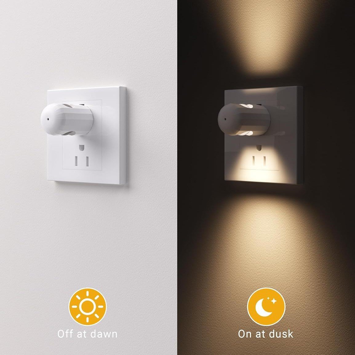 🔥2025 SALE🔥LED Wall Socket Night Light