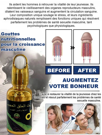 【Effect in one second】Leech essential oil for male enlargement