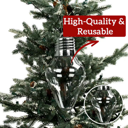 Christmas Bulb Gift Jar