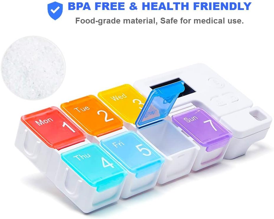 Smart Timed Reminder Pill Box