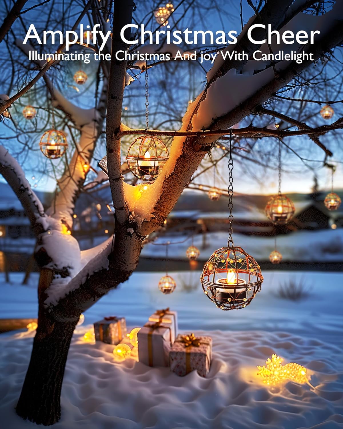 Outdoor Waterproof Hanging Lanterns