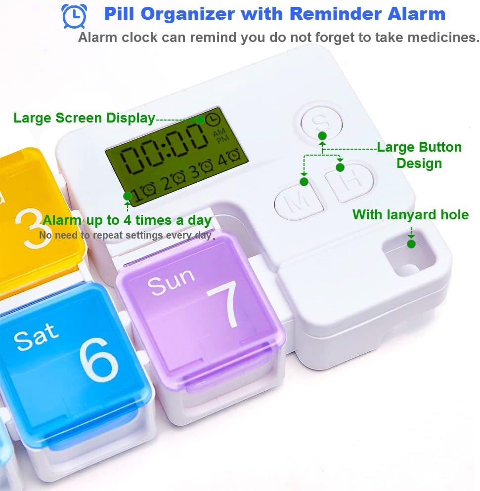 Smart Timed Reminder Pill Box
