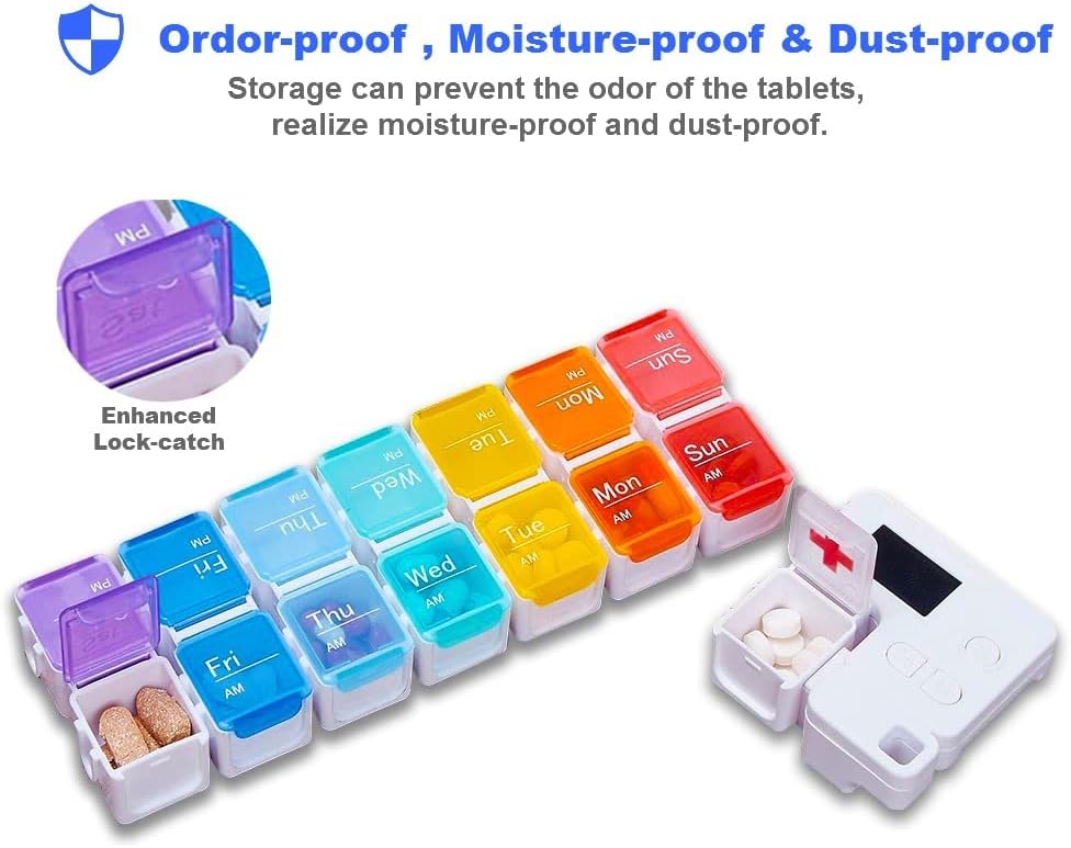 Smart Timed Reminder Pill Box