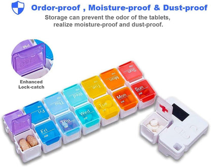 Smart Timed Reminder Pill Box