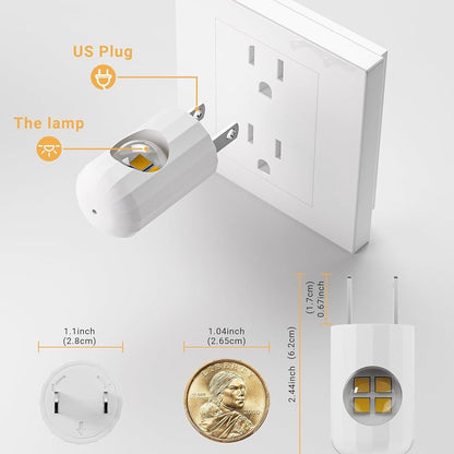 🔥2025 SALE🔥LED Wall Socket Night Light