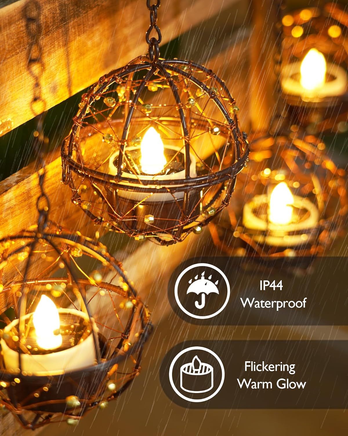 Outdoor Waterproof Hanging Lanterns