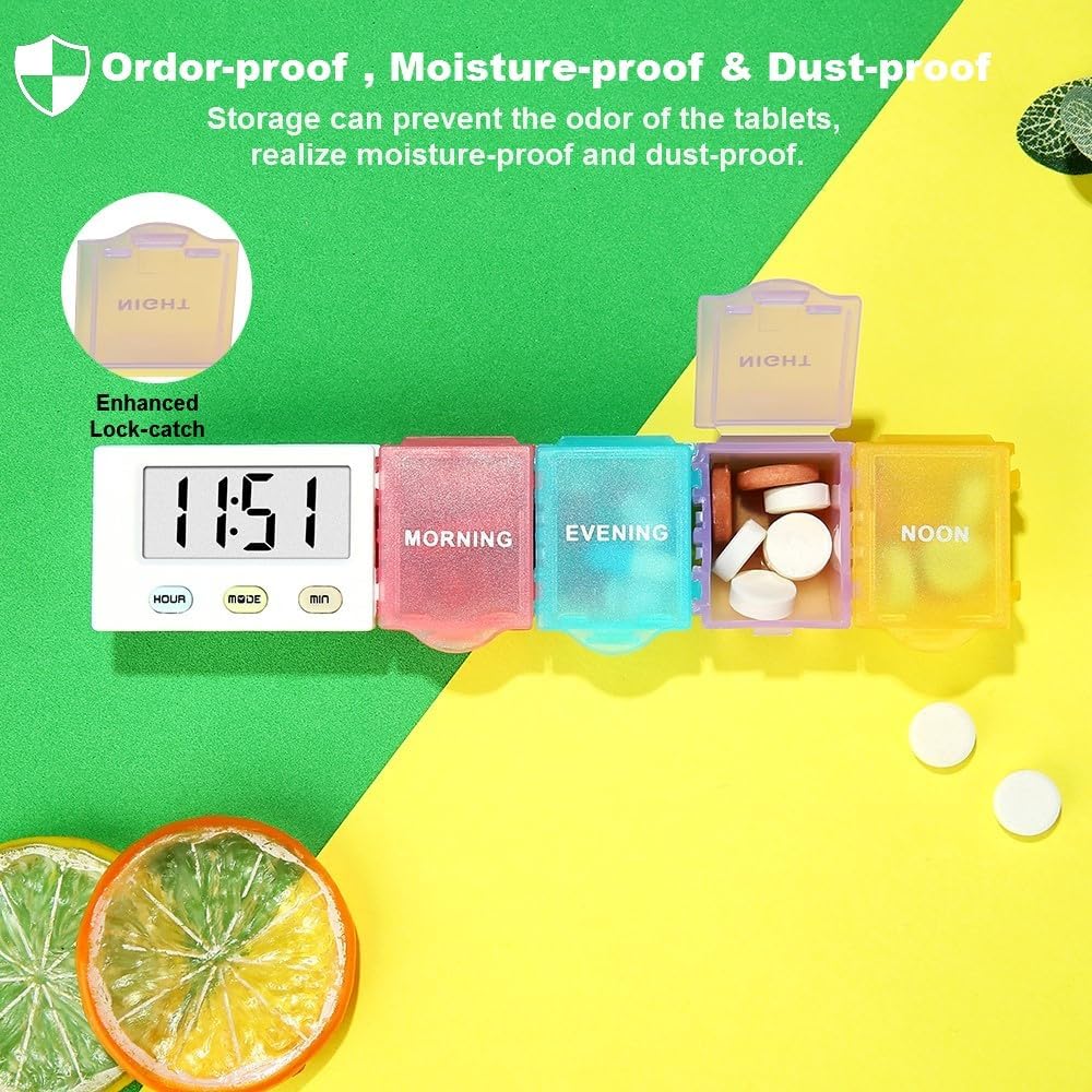 Smart Timed Reminder Pill Box