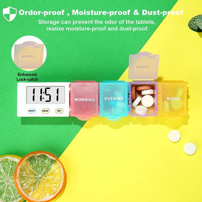 Smart Timed Reminder Pill Box