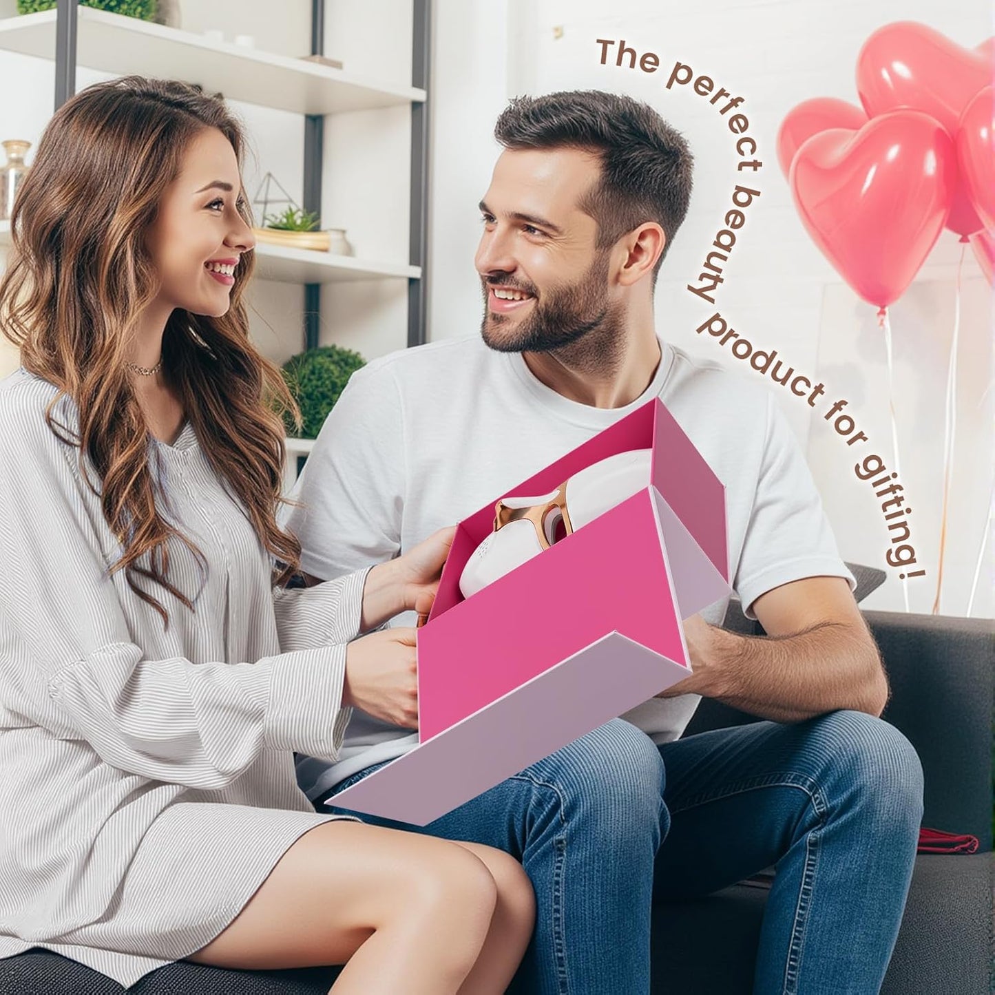 LUVISTI Red Light Therapy Mask For Face,LED Face Mask For Skin Care, 7-1 Colors Portable Red Light Face Mask