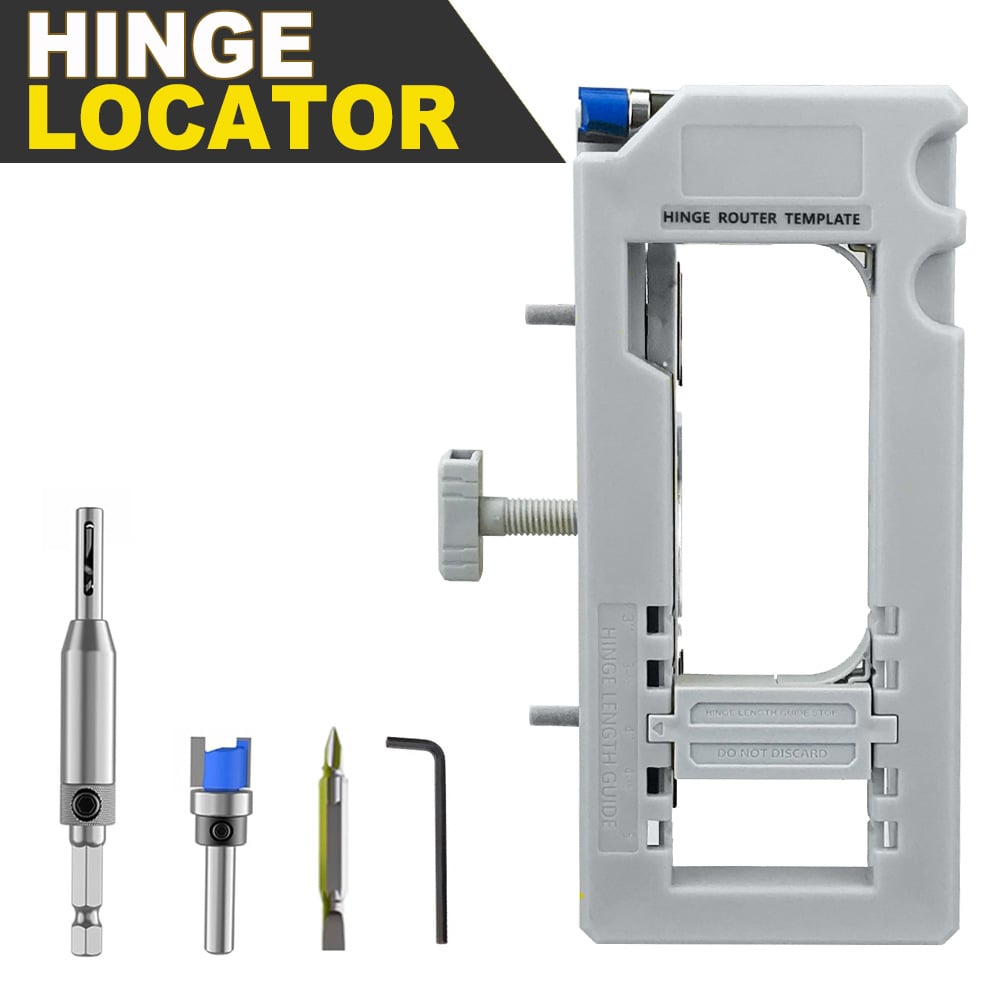 Door Hinge Router Template