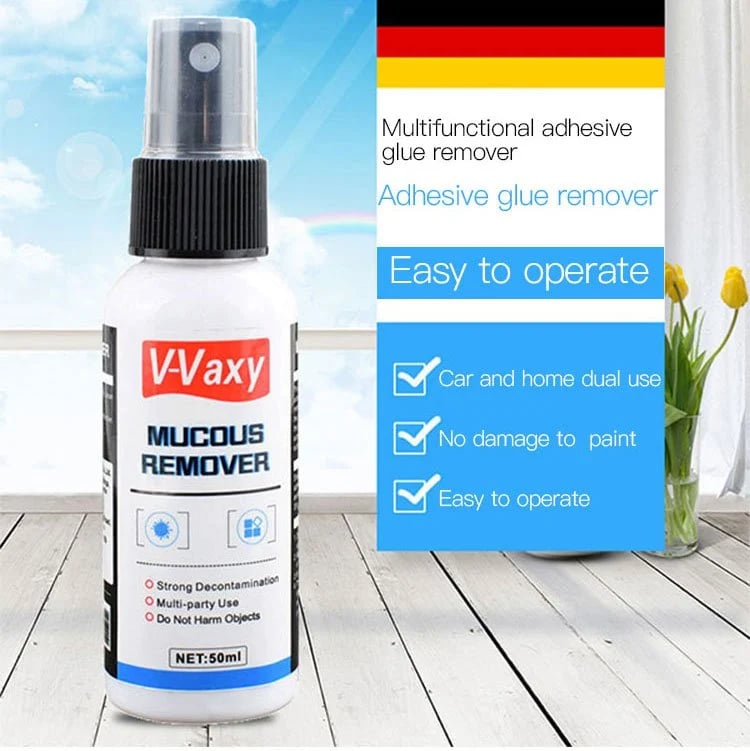 Multifunctional adhesive glue remover