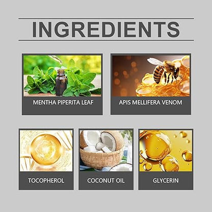 Gynecomastia Bee Venom Oil for Men, Bee Venom Gynecomastia Oil for Strengthen The Chest