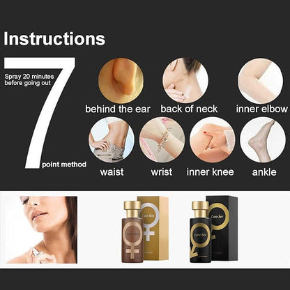 Feromonas Hombre Para Atraer Mujeres, 50ml - Perfume Lure Her, Golden Love