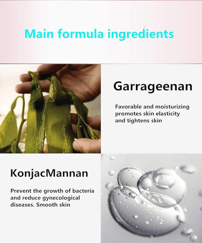 Upwsma Skin Care Mask-suitable for Women's Private Parts-dry-odor and Itching-to Make the Skin Smooth-elastic, Dilute Melanin, Anti-aging Korean Skin Mask