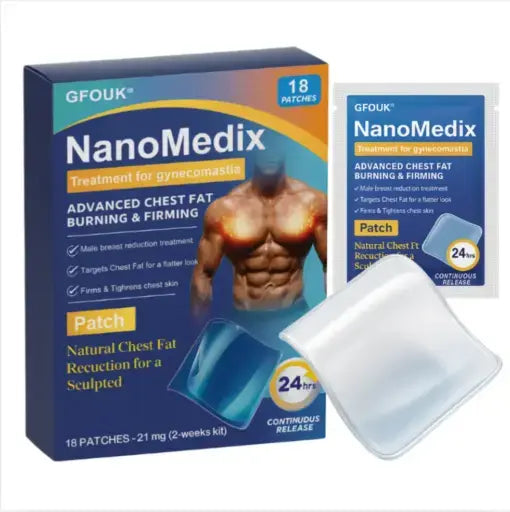 NanoMedix Gynecomastia Chest Fatburn & Firm Patch