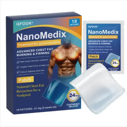 NanoMedix Gynecomastia Chest Fatburn & Firm Patch