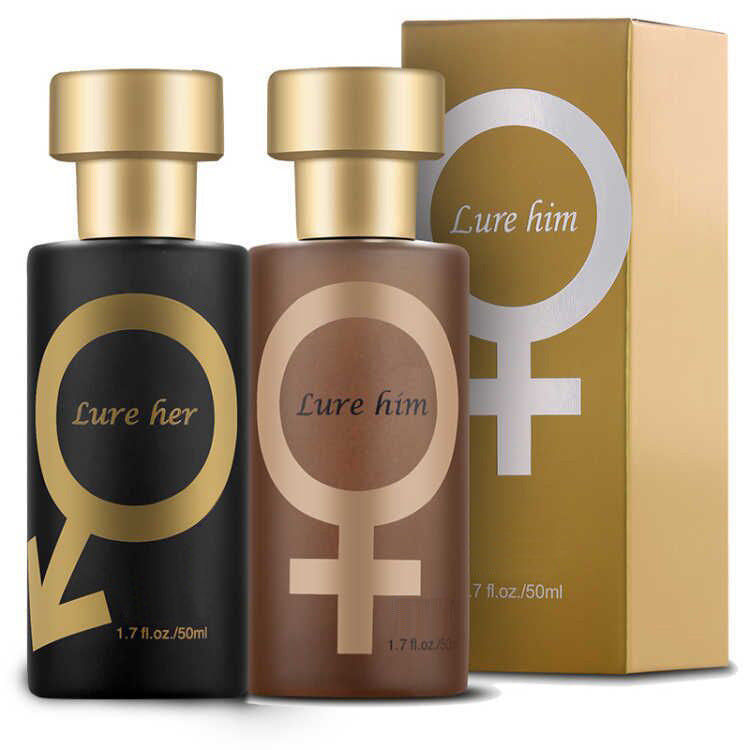 Feromonas Hombre Para Atraer Mujeres, 50ml - Perfume Lure Her, Golden Love