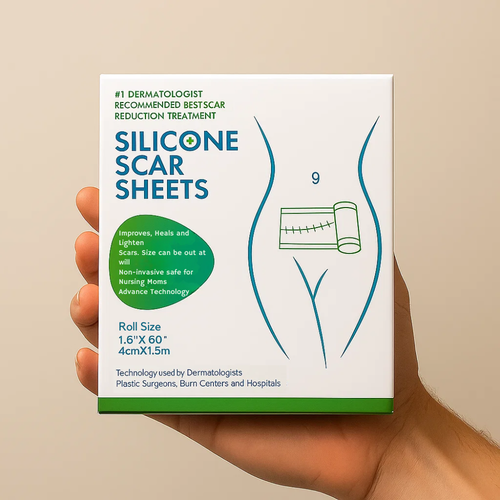 Silicone Scar Sheet Roll - Remove Scars and Bring Back Your Confidence
