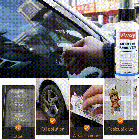 Multifunctional adhesive glue remover