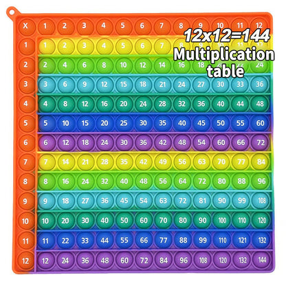 🎯12x12 Multiplication Table Board Game – Portable Math Practice and Learning Toy for Kids