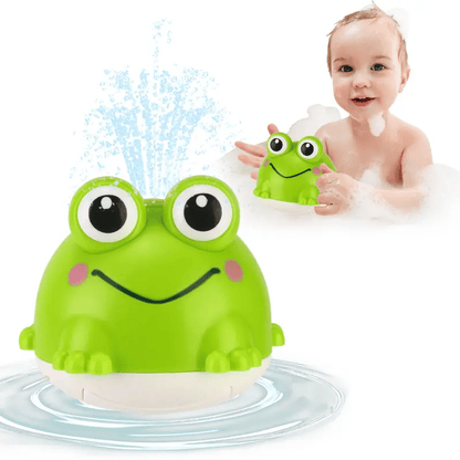 Water-Activated Glowing Whale Sprayer Toy | Baby Bath & Pool Fountain Sprinkler for 1 2 3 Year Old Kids | Toddler Gift for 1st Birthday