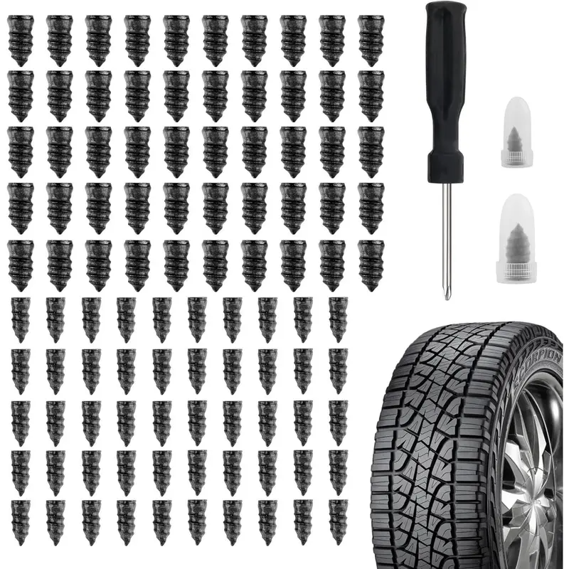 🎄Christmas-Sale 49%OFF🔥Tire Repair Rubber Nail🚚🎁Free Screwdriver Included