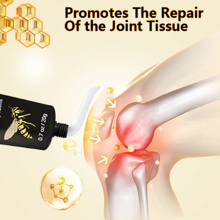 🐝New Zealand Bee Poison Joint Relief Gel(New Zealand Bee Extract - Specializes in the treatment of orthopedic conditions and arthritic pain)