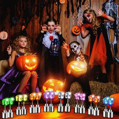 Stylish LED Luminous Crown Earrings