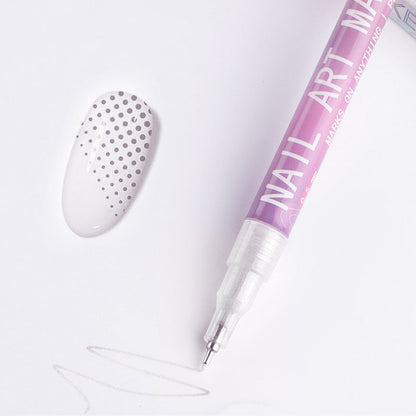 🎨12 Colors Nail Art Pens Set